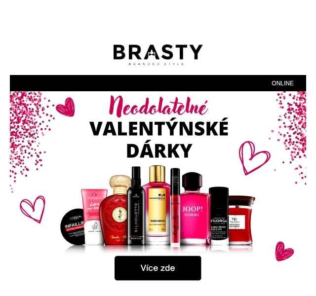 BRASTY: Mega nabídka romantických parfémů – červen 2026 | Nuslet.cz