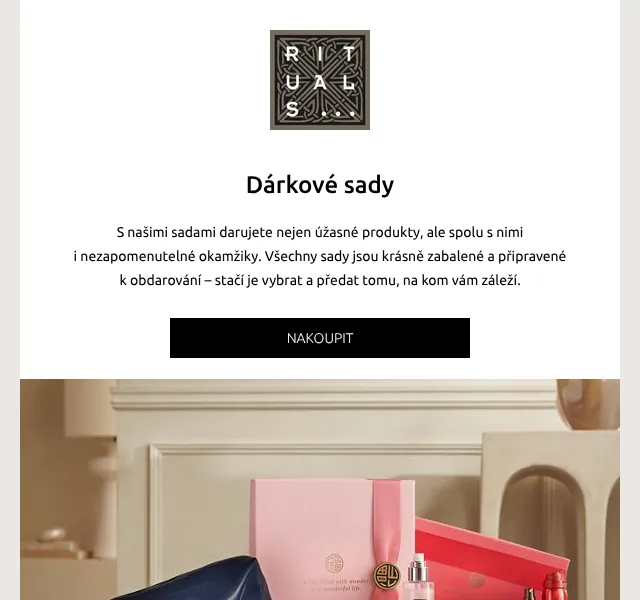 Rituals: Dárkové sady – říjen 2026