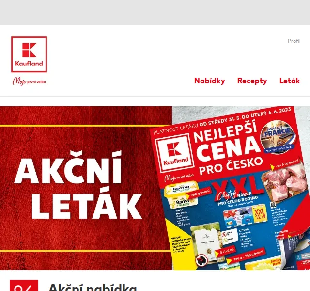 Kaufland: XXL Akce pro rodinu – červen 2026 | Nuslet.cz