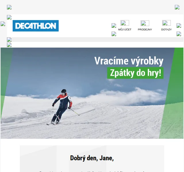 Decathlon: Vrácené zboží se slevou – červenec 2026 | Nuslet.cz
