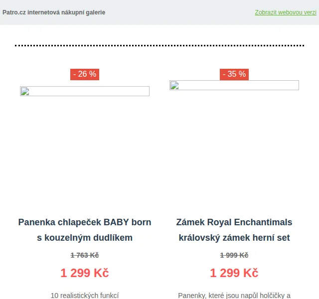 Patro.cz: Slevy až 57 % na hračky – červen 2026 | Nuslet.cz