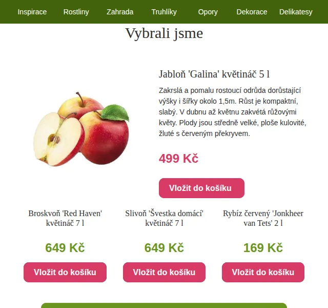 Truhlíkov.cz: Ovoce na zahradu – červenec 2026 | Nuslet.cz