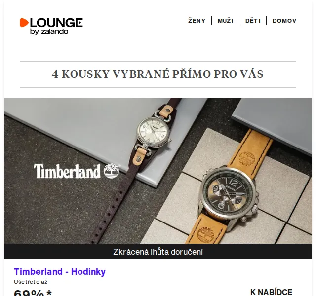 Lounge by Zalando: Timberland, Didriksons & adidas – sleva až 75 % – červen 2026 | Nuslet.cz