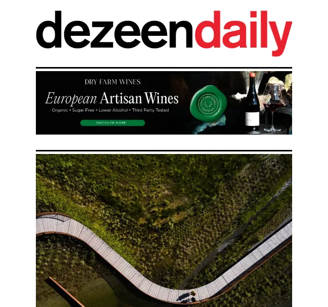 Dezeen Daily: Nová architektura a design – červenec 2026 | Nuslet.cz