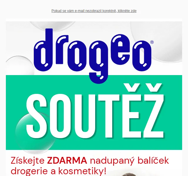 Drogeo: Soutěž o balíček drogerie a kosmetiky za 2 500 Kč – červen 2026 | Nuslet.cz