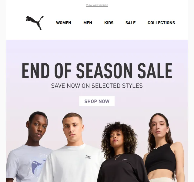 PUMA: End of Season Sale až 50 % – červenec 2026 | Nuslet.cz
