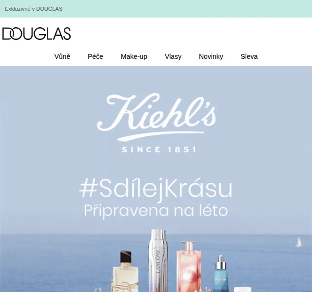 Douglas CZ: Dárky v hodnotě 1 500 Kč při nákupu od 2 700 Kč – červen 2026 | Nuslet.cz
