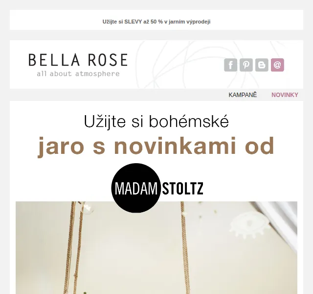 Bella Rose: Bohémské novinky od Madam Stoltz – červen 2026 | Nuslet.cz