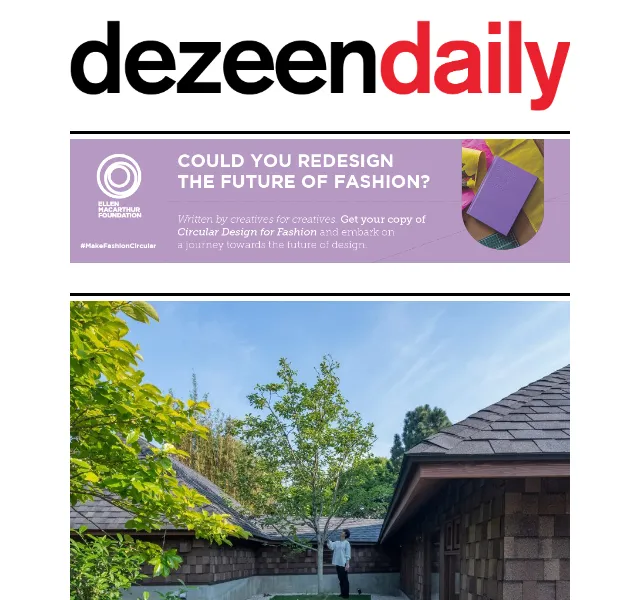 Dezeen Daily: Nová kolekce architektury – červenec 2026 | Nuslet.cz