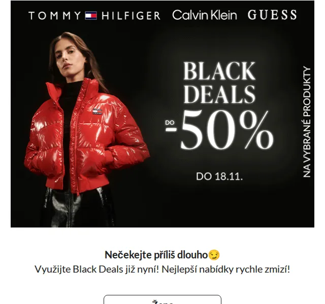 Modivo: Black Deals slevy až -50 % – červenec 2026 | Nuslet.cz
