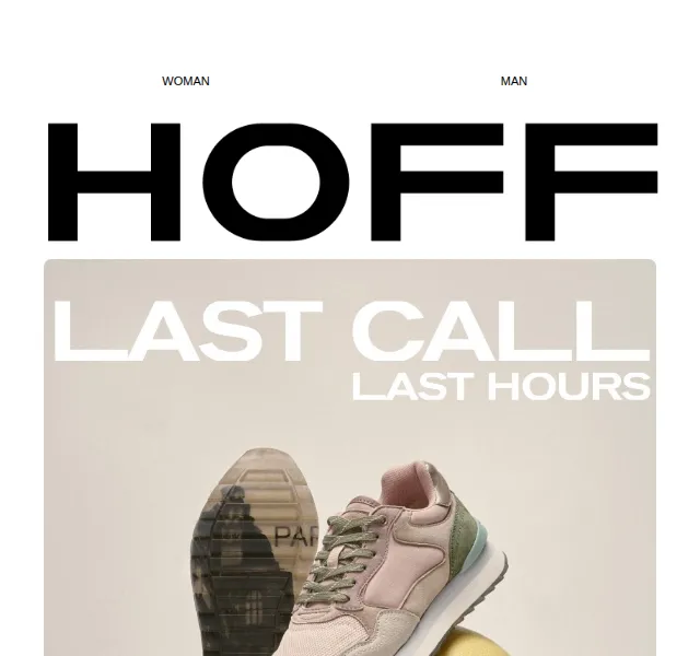 HOFF: Last Call výprodej obuvi – červenec 2026 | Nuslet.cz