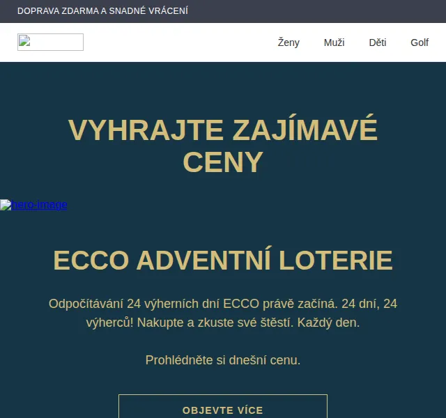 ECCO: Adventní loterie a nová kolekce – červen 2026 | Nuslet.cz