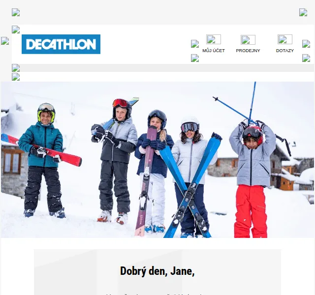 DECATHLON: Zimní sporty a servis – červen 2026 | Nuslet.cz