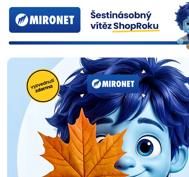 Mironet: Podzimní slevy na elektro a domácnost