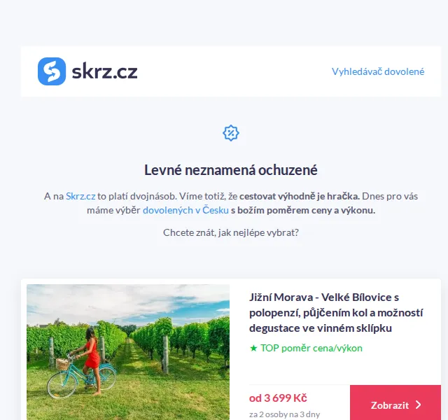 Skrz: Pobyty v Česku s wellness a slevou – červenec 2026 | Nuslet.cz
