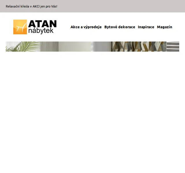 ATAN nábytek: Relaxační křesla v AKCI od 5 490 Kč – červenec 2026 | Nuslet.cz
