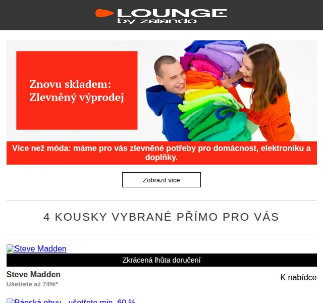Lounge by Zalando: Steve Madden, Melvin & Hamilton a DKNY – červen 2026 | Nuslet.cz