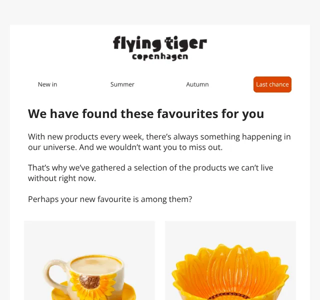 Flying Tiger Copenhagen: Nové produkty – září 2026