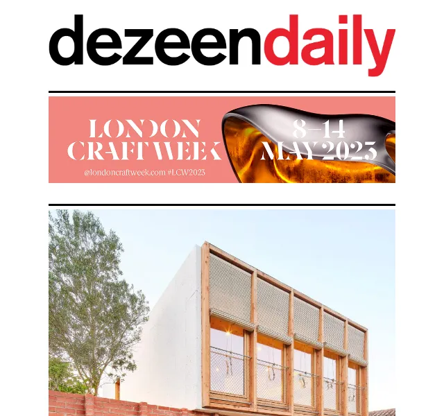 Dezeen Daily: Designové novinky – červen 2026 | Nuslet.cz