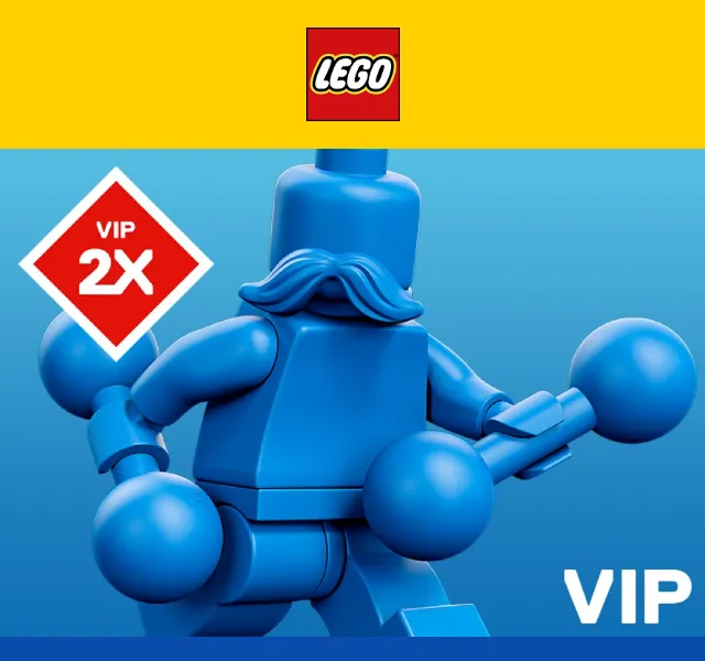 LEGO®: Dvojnásobek VIP bodů – červen 2026 | Nuslet.cz