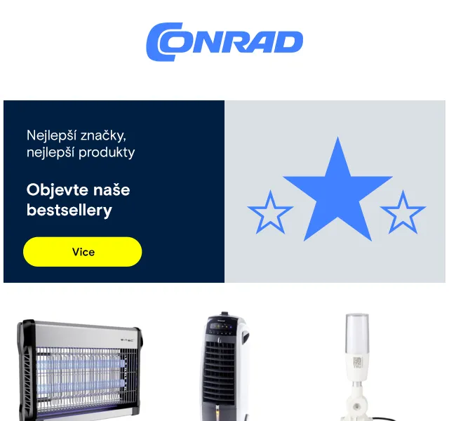 Conrad Electronic: Slevy na Honeywell, V-TAC a další – červenec 2026 | Nuslet.cz