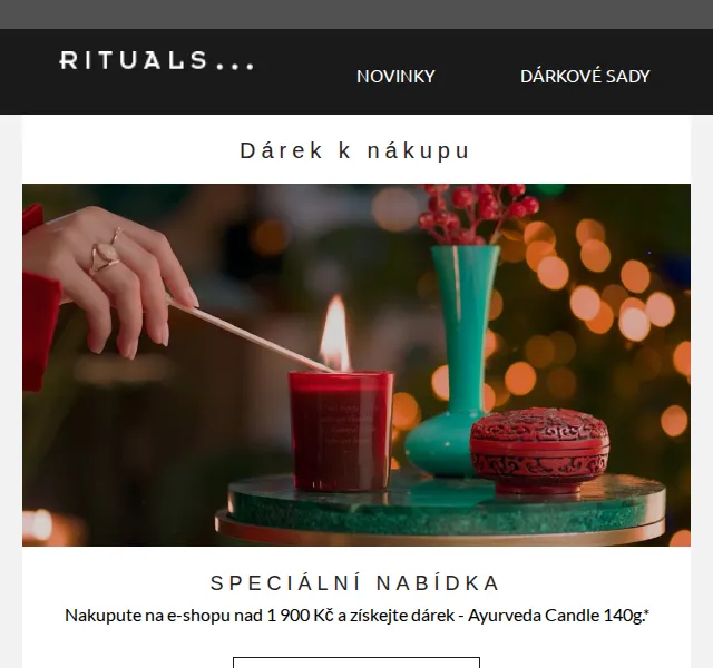 Rituals: Love Gift Set a dárek k nákupu – červen 2026 | Nuslet.cz