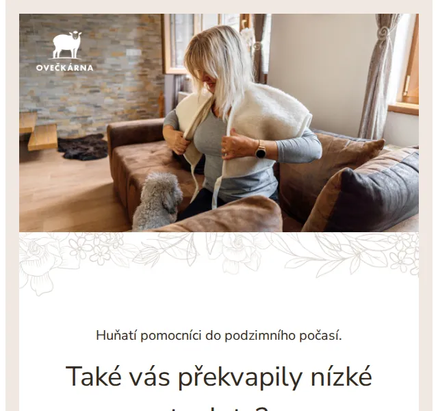 Ovečkárna: Vlněné ortézy a pásy od 349 Kč – červenec 2026 | Nuslet.cz