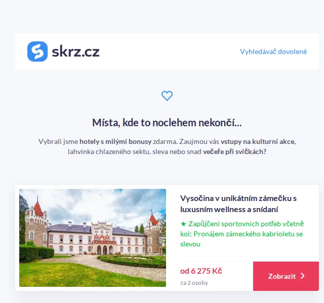 Vánoce na Skrz: pobyty s bonusy zdarma – červenec 2026 | Nuslet.cz