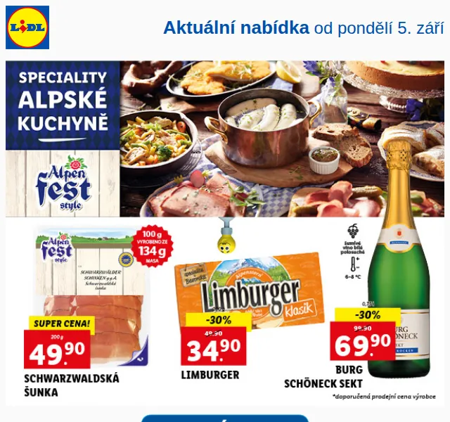 Lidl: Výběr TOP slev od pondělí 5. července – červenec 2026 | Nuslet.cz