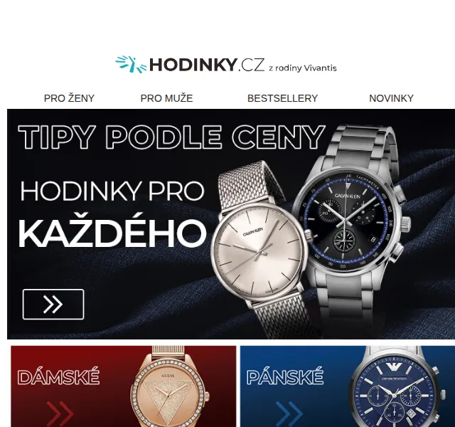 Hodinky.cz: sleva 23 % na stříbrné šperky – červen 2026 | Nuslet.cz