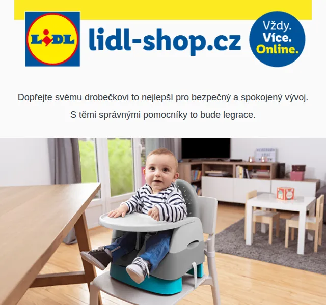 Lidl: výbava pro miminka – červen 2026 | Nuslet.cz