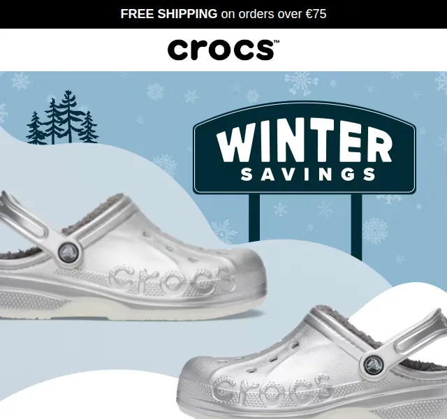 Crocs: sleva až 50 % na zimní boty a Jibbitz – červenec 2026 | Nuslet.cz