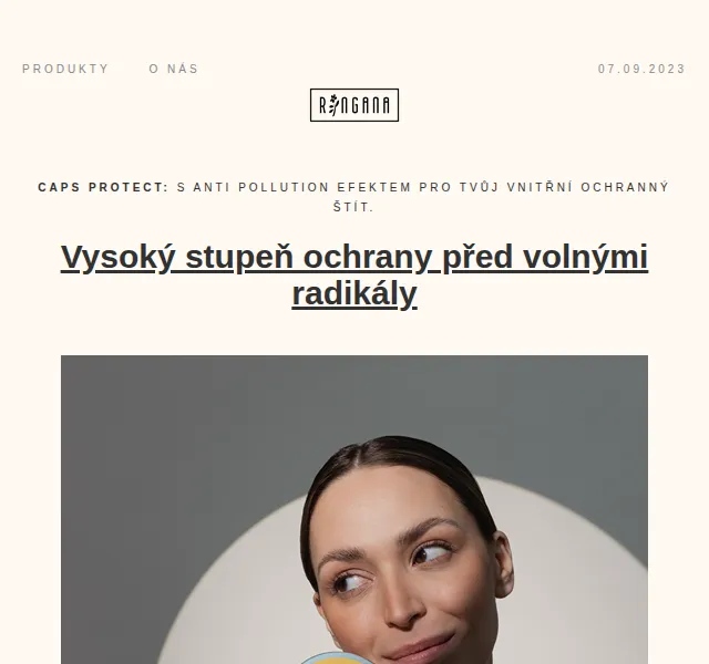 RINGANA: CAPS protect – měsíční výzva září 2026 | Nuslet.cz