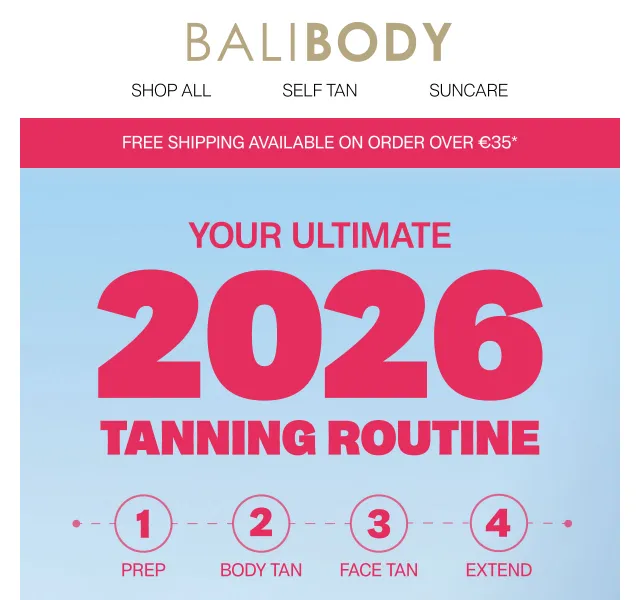 Bali Body: Nová kolekce Glow 2026 – duben 2026 | Nuslet.cz