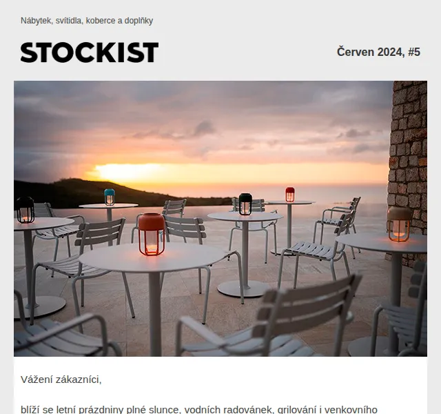 Stockist: Sleva na přenosné lampy – červenec 2026 | Nuslet.cz