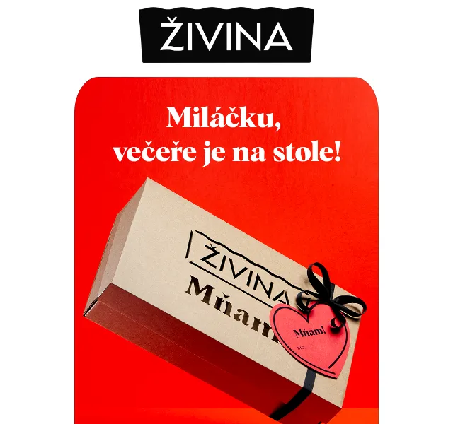 Živina: Valentýnské balíčky od 729 Kč – červenec 2026 | Nuslet.cz