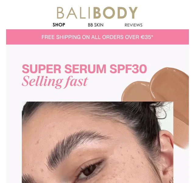 Bali Body: Super Serum Skin Tint SPF30 – červenec 2026 | Nuslet.cz