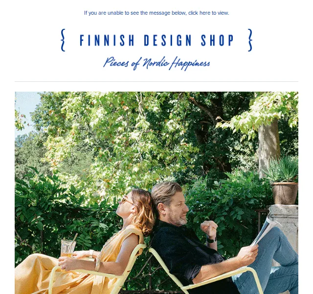 Finnish Design Shop: Zahradní nábytek až –20 % – červenec 2026 | Nuslet.cz