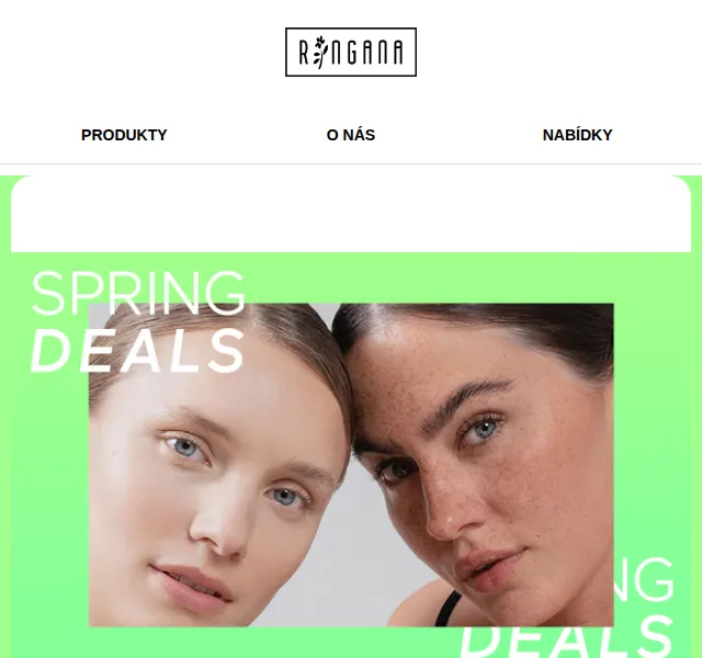 RINGANA: -20 % na FRESH masku a body milk – červenec 2026 | Nuslet.cz