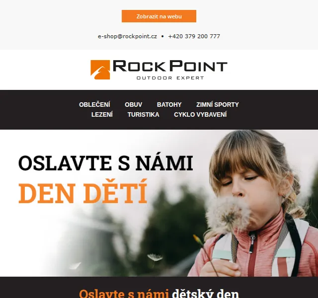 Rock Point: Dětský den s 10% slevou – červen 2022 | Nuslet.cz