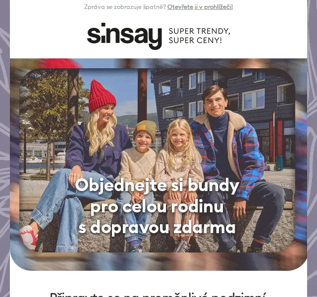 Sinsay: Bundy pro celou rodinu – červenec 2026 | Nuslet.cz
