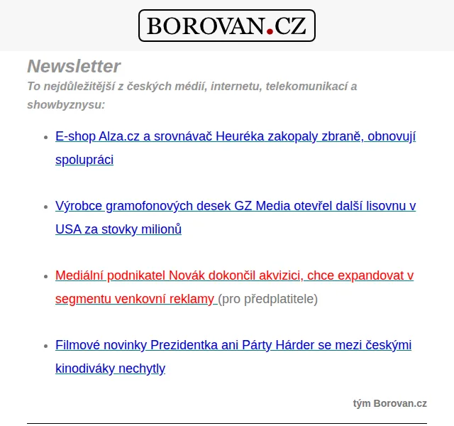 Aleš Borovan: Alza a Heureka obnovují spolupráci – červen 2026 | Nuslet.cz