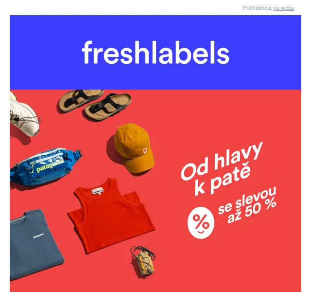 Freshlabels: Letní slevy až 50 % – červenec 2026 | Nuslet.cz