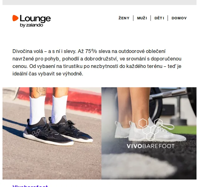 Lounge by Zalando: outdoor slevy až 75 % – duben 2026