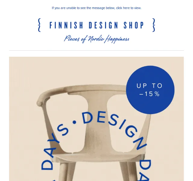 Finnish Design Shop: sleva 120 € od 1000 € – prosinec 2025 | Nuslet.cz