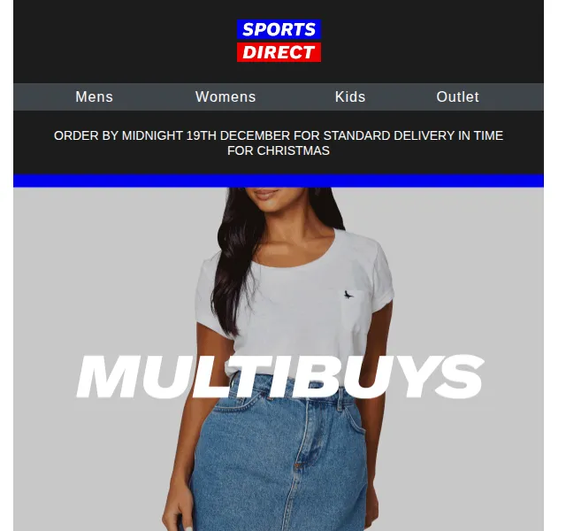 Sportsdirect.com: Multibuy akce slevy až 50 % – prosinec 2021 | Nuslet.cz