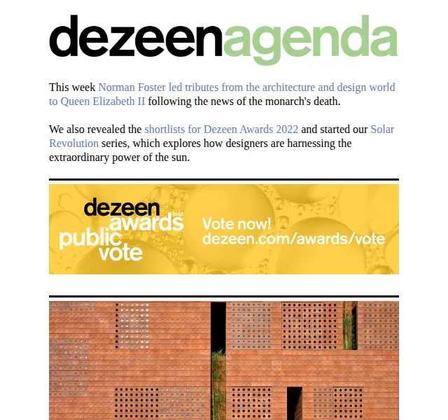 Dezeen Daily: Novinky ze světa architektury a designu – červen 2026 | Nuslet.cz