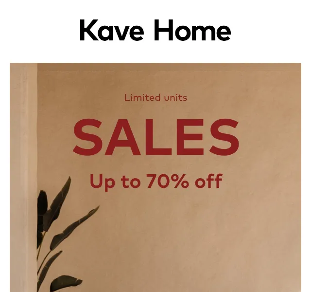 Kave Home Sale: top produkty až -70 % – červenec 2026 | Nuslet.cz