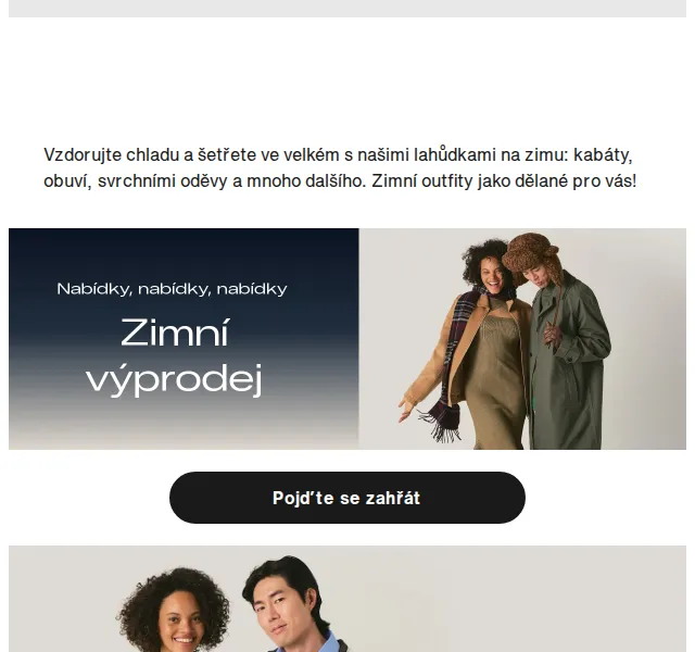 Lounge by Zalando: Zimní kabáty a obuv až -80 % – duben 2026