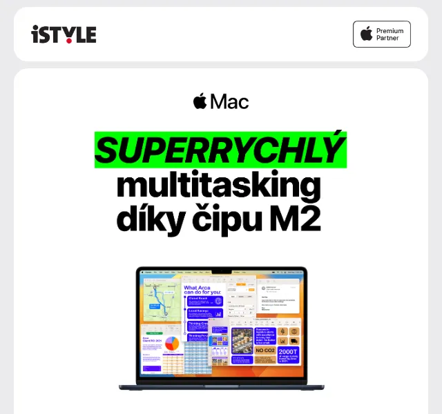 iSTYLE: Mac s čipem M2 od 31 990 Kč – červen 2026 | Nuslet.cz